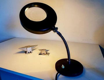 BIMA - Lampe de table - Lampe datelier dorfèvre, 1940 -, Antiek en Kunst