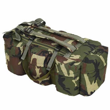 vidaXL Plunjezak 3-in-1 legerstijl 45 L camouflage, Verzenden