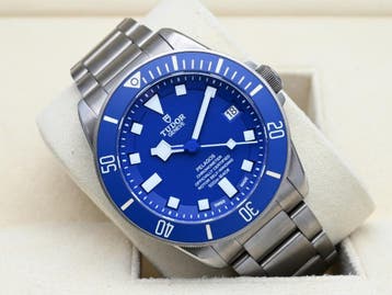 Tudor Pelagos Ref. 25600TB Year 2015 (Box & Papers), Ophalen of Verzenden, Zo goed als nieuw, Polshorloge, Overige merken