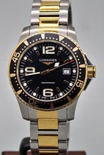 Longines - Hydroconquest - Ref. L3.6404 , 300m Rotating, Handtassen en Accessoires