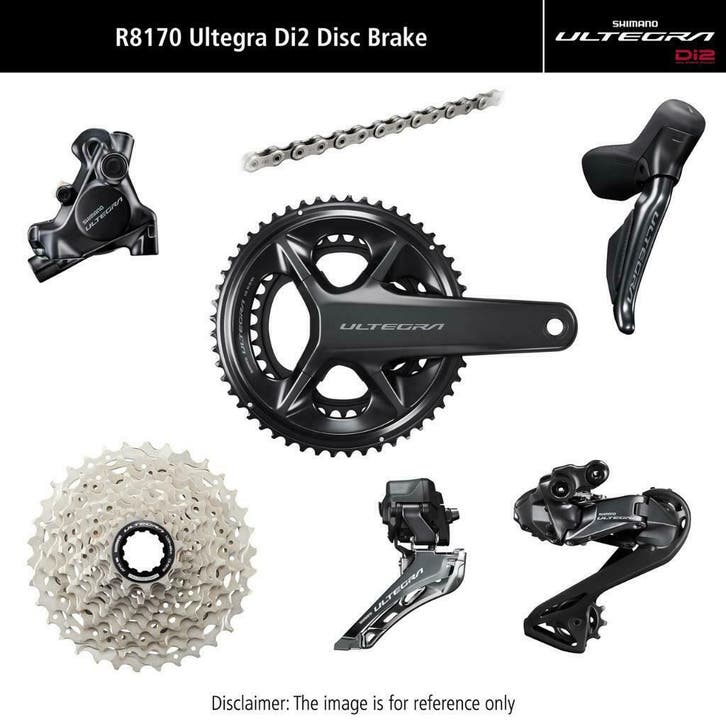 Ultegra R8170 DI2 Disc Groep  Weekend deal, Fietsen en Brommers, Fietsonderdelen, Derailleur of Ketting, Nieuw, Ophalen of Verzenden