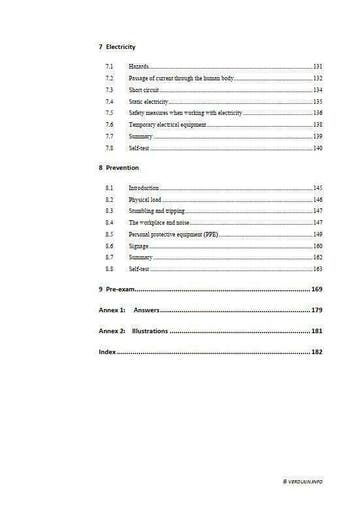 B-VCA Engelstalig / English Basic Elements of Safety, Ophalen of Verzenden