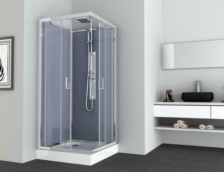 Sanifun Allibert complete douchecabine Everest B 900 x 900 K, Bricolage & Construction, Sanitaire, Douche, Enlèvement ou Envoi