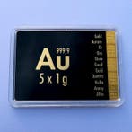 5 gram - Goud .999 - ESG / Valcambi SA - Met certificaat