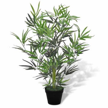 vidaXL Kunstboom met pot bamboe 80 cm, Huis en Inrichting, Verzenden, Nieuw