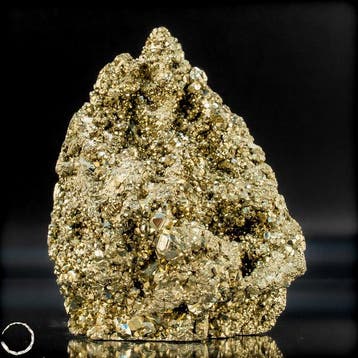 Zeldzame AAA++ natuurlijke gouden pyriet en galena