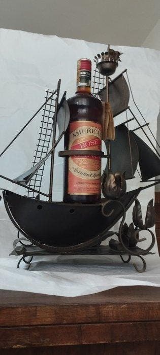 Drankservies voor 6 - smeedijzer - Vascello likeuren in f.b.