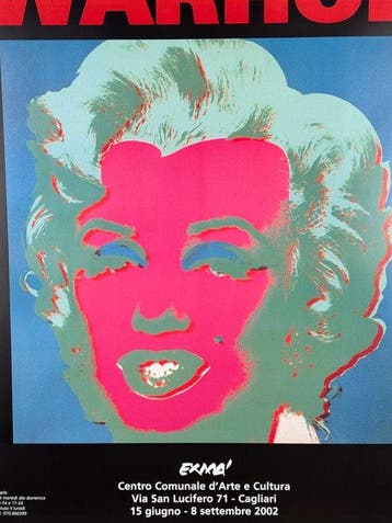 Andy Warhol - Marilyn Monroe (Cagliari, 2002) Fondazione, Antiquités & Art