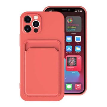 iPhone SE (2020) Kaarthouder Hoesje - Wallet Card Slot Cover, Verzenden, Nieuw
