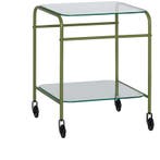 Zephyr Serveerwagen Groen - Trolley, Huis en Inrichting, Verzenden, Zo goed als nieuw