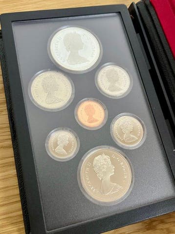 Canada. Elizabeth II. 1983, Royal Canadian Mint, Münzset, 7
