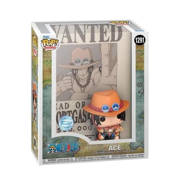 Funko Pop : One Piece  Portgas D Ace Wanted Poster 1291, Collections, Jouets miniatures, Envoi