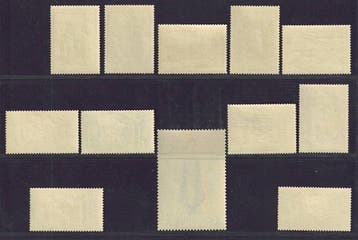 België 1933 - Grote Orval met goede centrage voor elke, Gestempeld