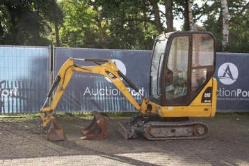 Veiling: Minigraver Caterpillar 301.4C Diesel 13.2kW 2014, Zakelijke goederen, Ophalen