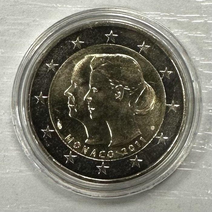 Monaco. 2 Euro 2011 Mariage Princier (Sans prix de, Postzegels en Munten, Munten | Europa | Niet-Euromunten