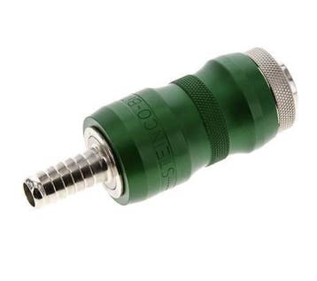 Laiton nickelé DN 7.8 Raccord pneumatique de sécurité, Bricolage & Construction, Verzenden