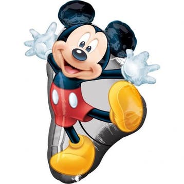 Mickey Mouse Helium Ballon XL 78cm leeg, Verzenden