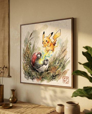 MEDSAN - Pikachu Breaking the Poké Ball (), Nieuw