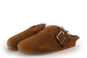 Colors of California Pantoffels in maat 40 Bruin, Kleding | Dames, Schoenen, Bruin, Verzenden, Zo goed als nieuw, Pantoffels of Sloffen
