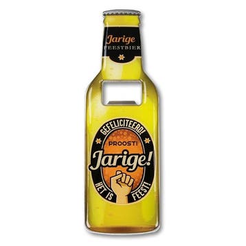 Bieropener Jarige 18,5cm, Hobby en Vrije tijd, Verzenden, Nieuw