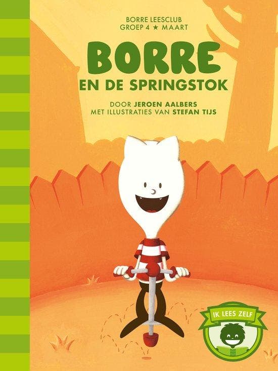 De Gestreepte Boekjes - de springstok - Jeroen Aalbers, Livres, Livres pour enfants | Jeunesse | Moins de 10 ans, Envoi