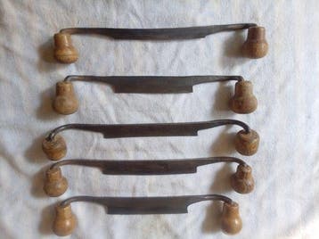 5 planes de menuisier charpentier Peugeot Fréres - Outil de