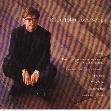 Elton John - Love Songs, Verzenden, Gebruikt