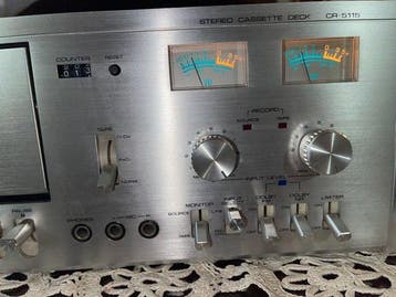 Fisher - CR-5115 Audiocassette deck, Nieuw