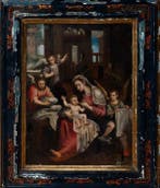 Italiaanse school (XVII) - Natividad, Antiek en Kunst