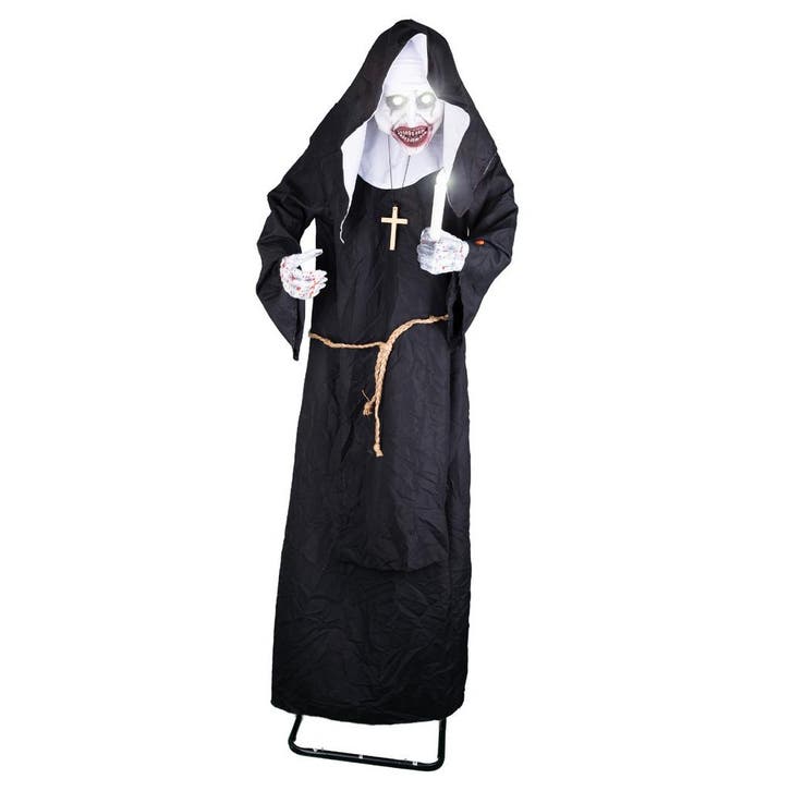 Animatronic Halloween Decoratie Behekste Non 185cm Met Licht, Kinderen en Baby's, Speelgoed | Poppen