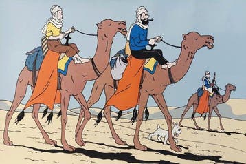Tintin - 1 Offset Print - Le Crabe aux Pinces dOr -