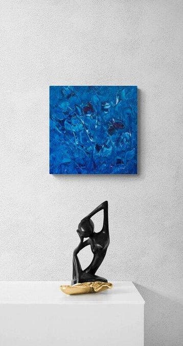 Bruno Cantais - Blue and flowers