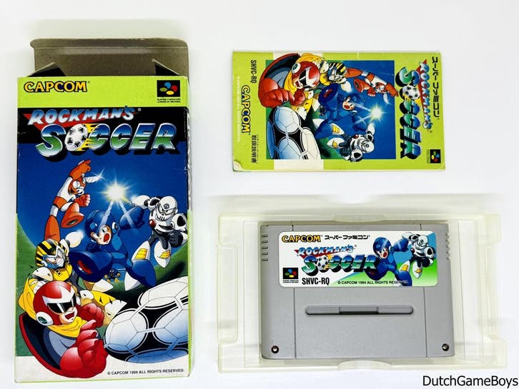 Super Famicom - Rockmans Soccer, Games en Spelcomputers, Games | Nintendo Super NES, Gebruikt, Verzenden