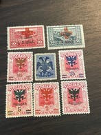 Albanie 1900/1919 - Albanie 1900/1919 - Lot spécialisé, Gestempeld
