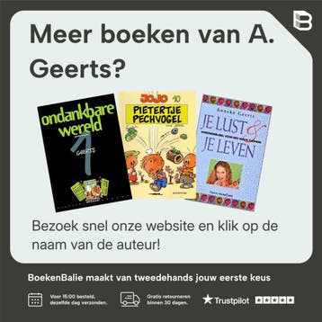 Meneertje Kanalles / Jojo / 8 9789031420353 A. Geerts, Verzenden, Gelezen, A. Geerts