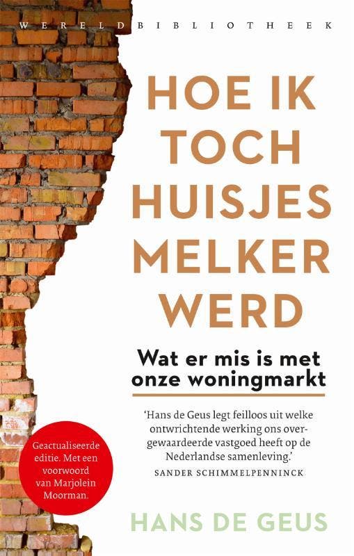 Hoe ik toch huisjesmelker werd 9789028452824 Hans de Geus, Livres, Politique & Société, Envoi