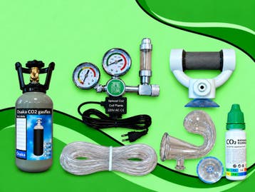 Osaka pro aquarium co2 set tot 400 liter - 1.5 kg co2 fles, Verzenden, Nieuw
