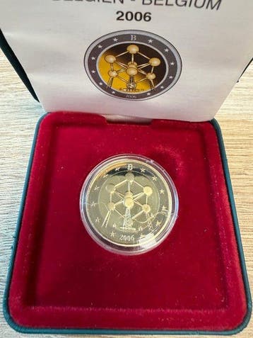 Belgique. 2 Euro 2006 Atomium Proof (Sans prix de réserve)