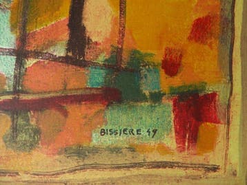 Roger Bissière (1886-1964) - Composition abstraite