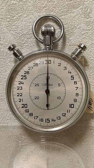 SLAVA professional stopwatch model SDS-pr 1. Vintage, 100%