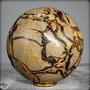 Natuurlijke topkwaliteit, grote septaariet Sphere- 3065.43 g