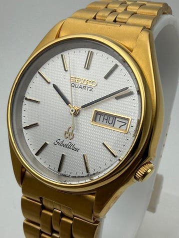Seiko - SilverWave Linen Dial - Zonder minimumprijs - Ref.