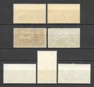 Koninkrijk Italië 1930/1931 - Volledige set banden in, Gestempeld