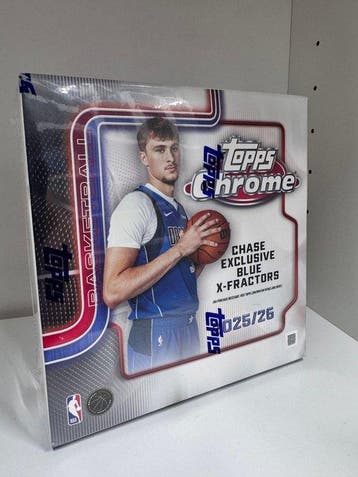 2025/26 Topps Chrome Basketball Victor Wembanyama, Cooper, Nieuw