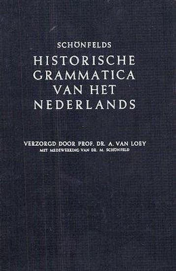 Historische grammatica Nederlands - Schonfeld, Boeken, Verzenden, Nieuw