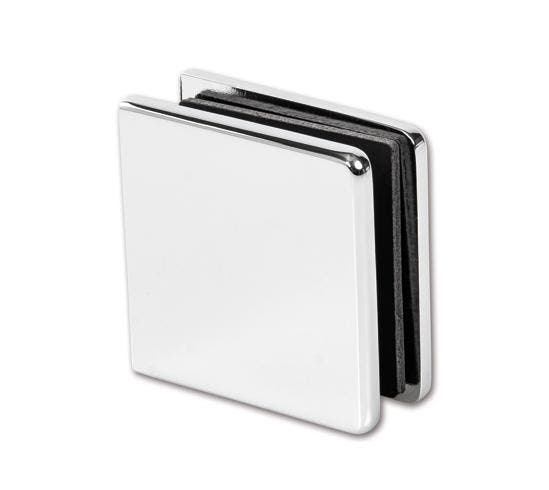 Granada klembevestiging glas/wand 90° - RVS, Maison & Meubles, Salle de bain | Salle de bain complète, Envoi