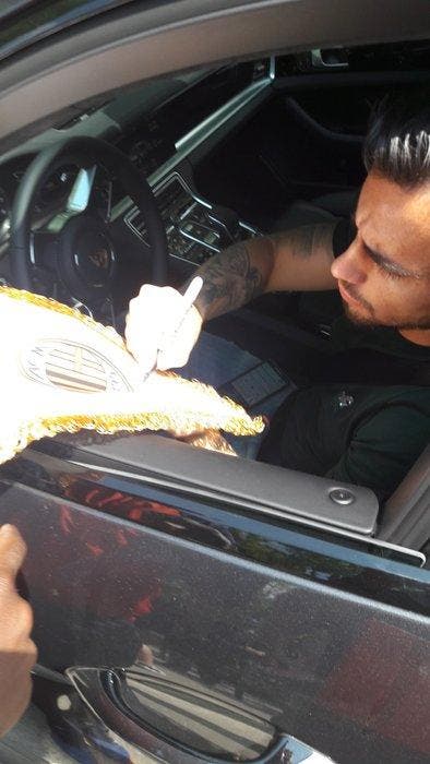 AC Milan - Italiaanse voetbal competitie - Suso - 2017 -, Verzamelen, Overige Verzamelen