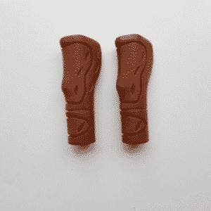 Ergonomische fiets handvatten bruin, Verzenden, Nieuw