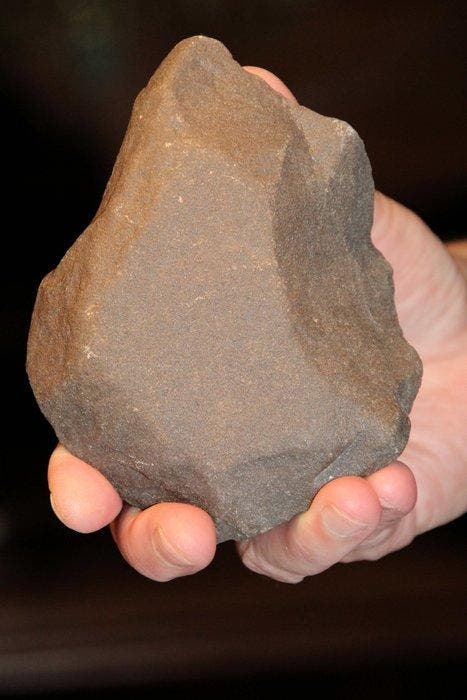 Paleolithisch Steengoed Biface, kern - 125 mm (Zonder, Antiek en Kunst, Antiek | Overige Antiek