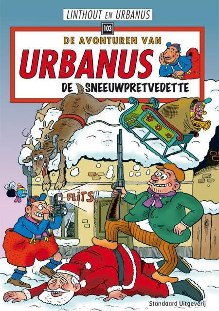 De sneeuwpretvedette / De avonturen van Urbanus / 103, Boeken, Stripverhalen, Gelezen, Verzenden